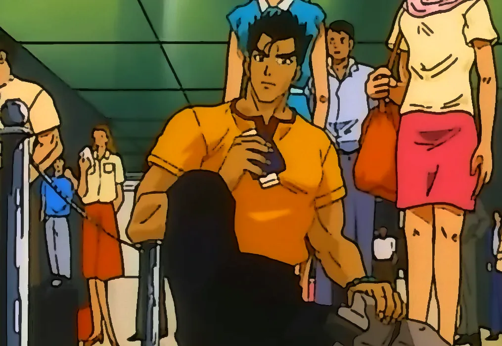 Anime restaurado + linha tom sobre tom — com WLSS