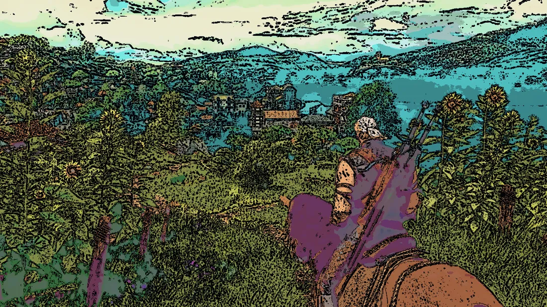 Paisagem em anime — com WLSS